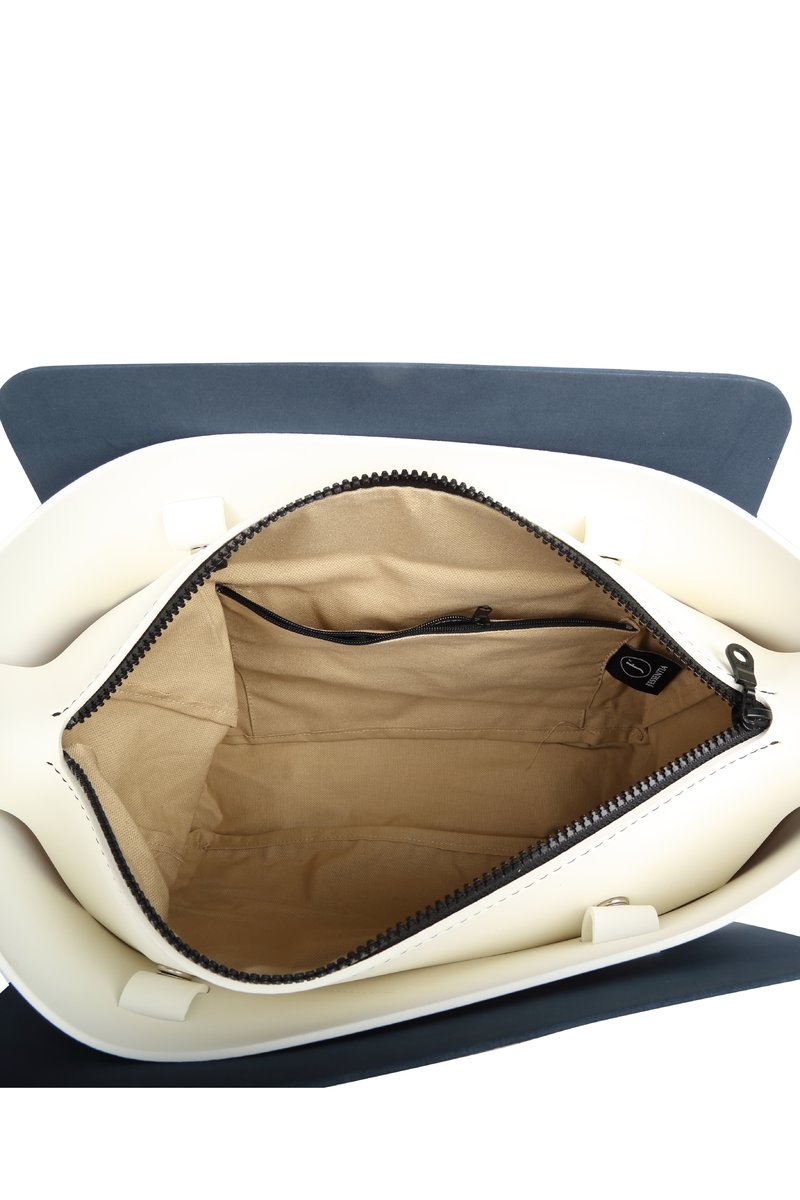 TERRANOVA with panel - Vegan Bag Made in Italy by J'ESSENTIA